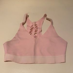 victoria sport pink sports bra